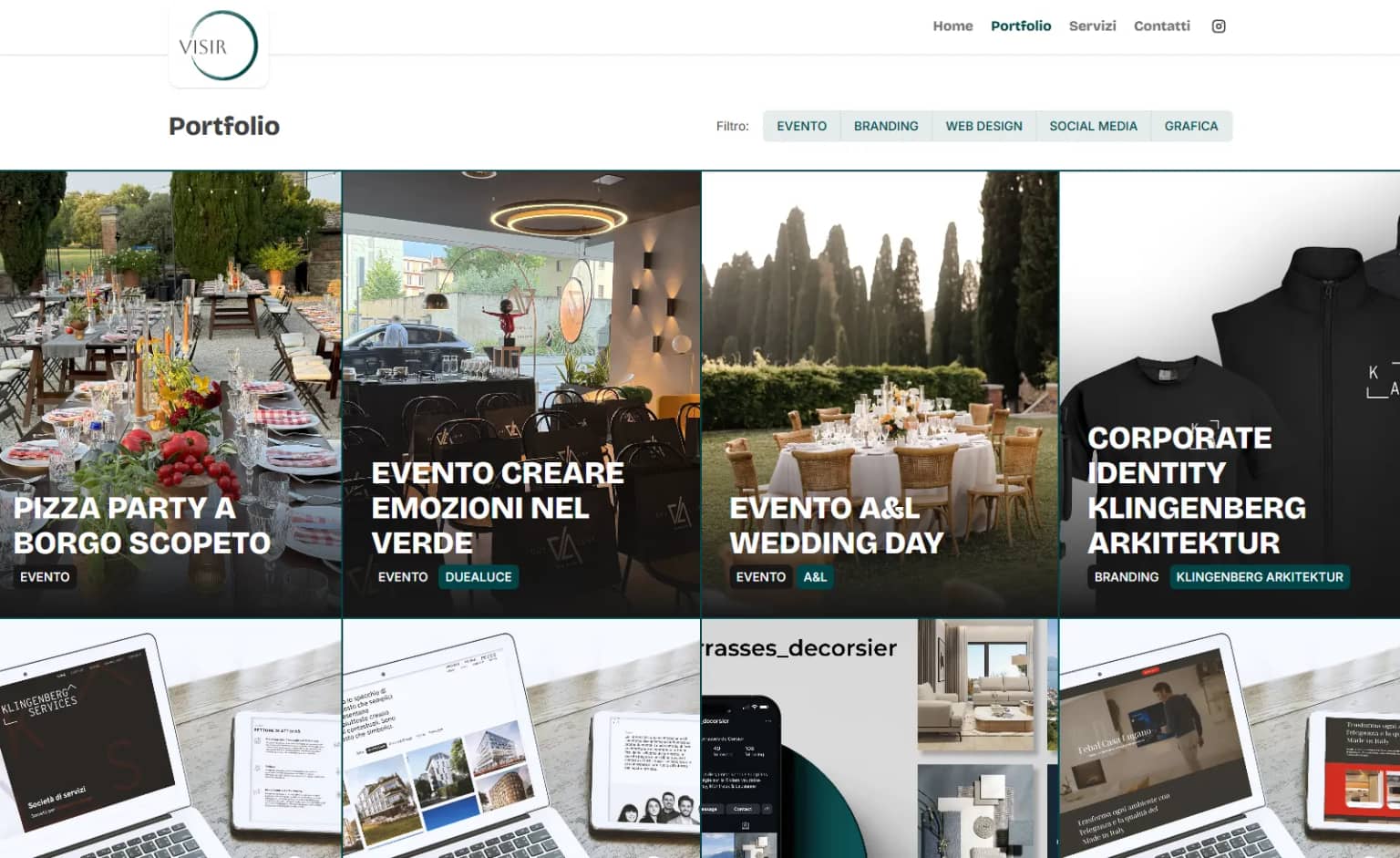 Visir - Sito corporate orientato alla SEO Visir - Sito corporate orientato alla SEO